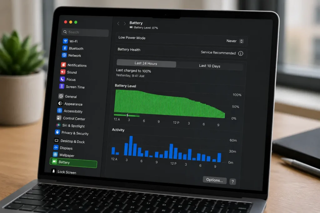 How To Check Battery Health On A Macbook