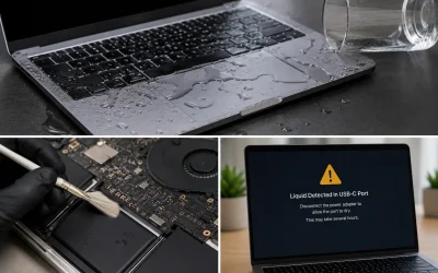 Spilled Water on Your MacBook? What to Do Before the Damage Gets Worse