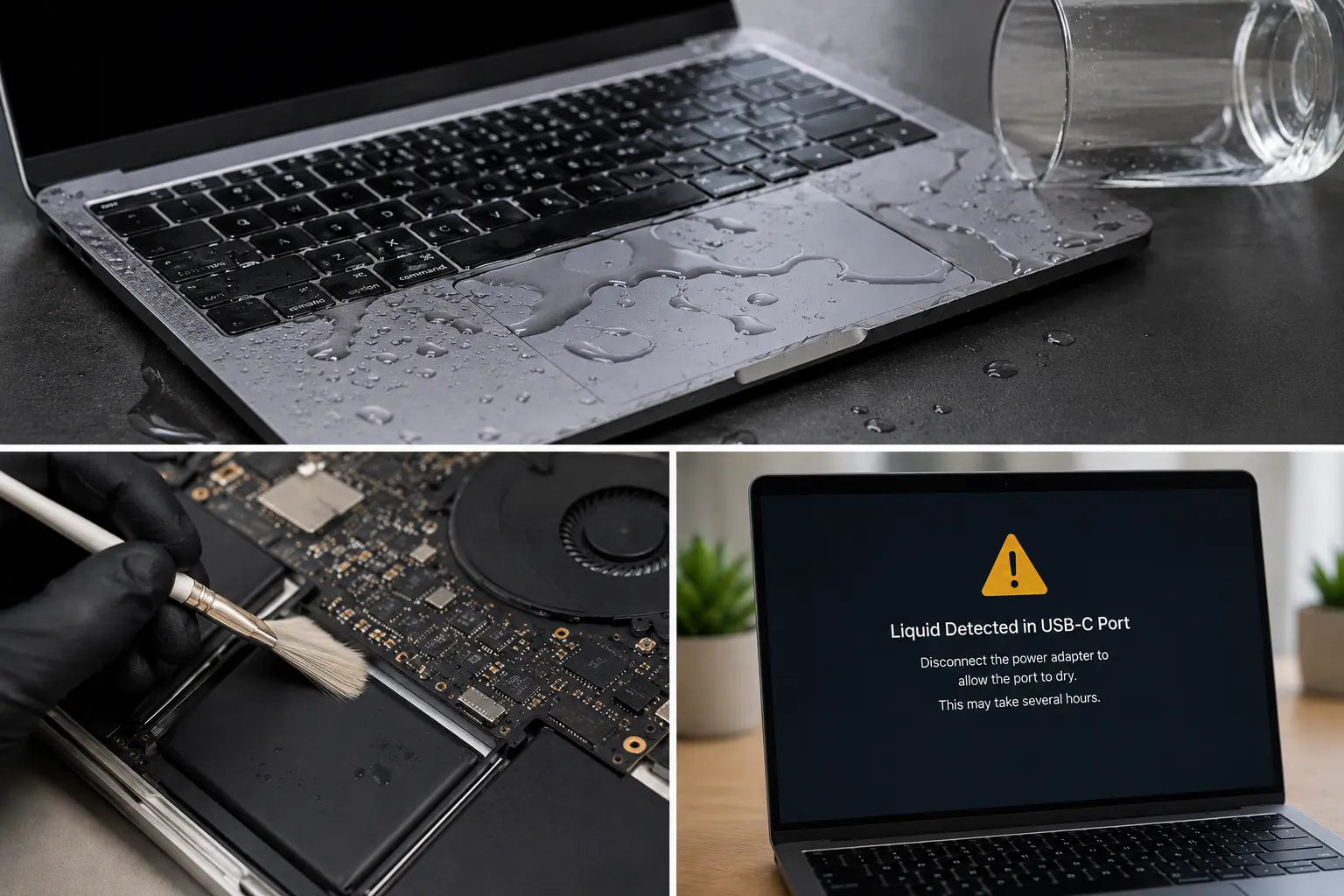 Spilled Water On Your Macbook What To Do Before The Damage Gets Worse