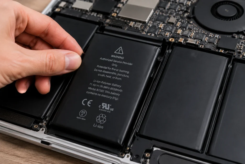 Watch For Swollen Battery Symptoms