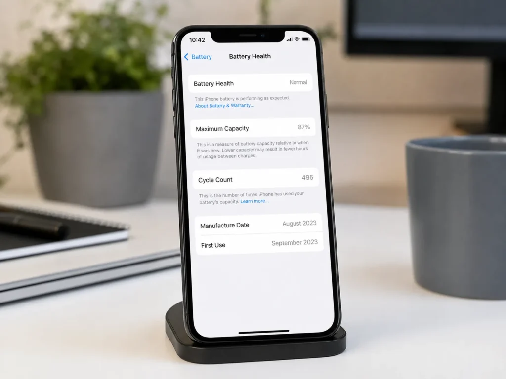 Iphone Battery Health Settings